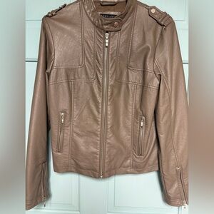 Faux Leather Moto Jacket -Women’s M-like new condition
